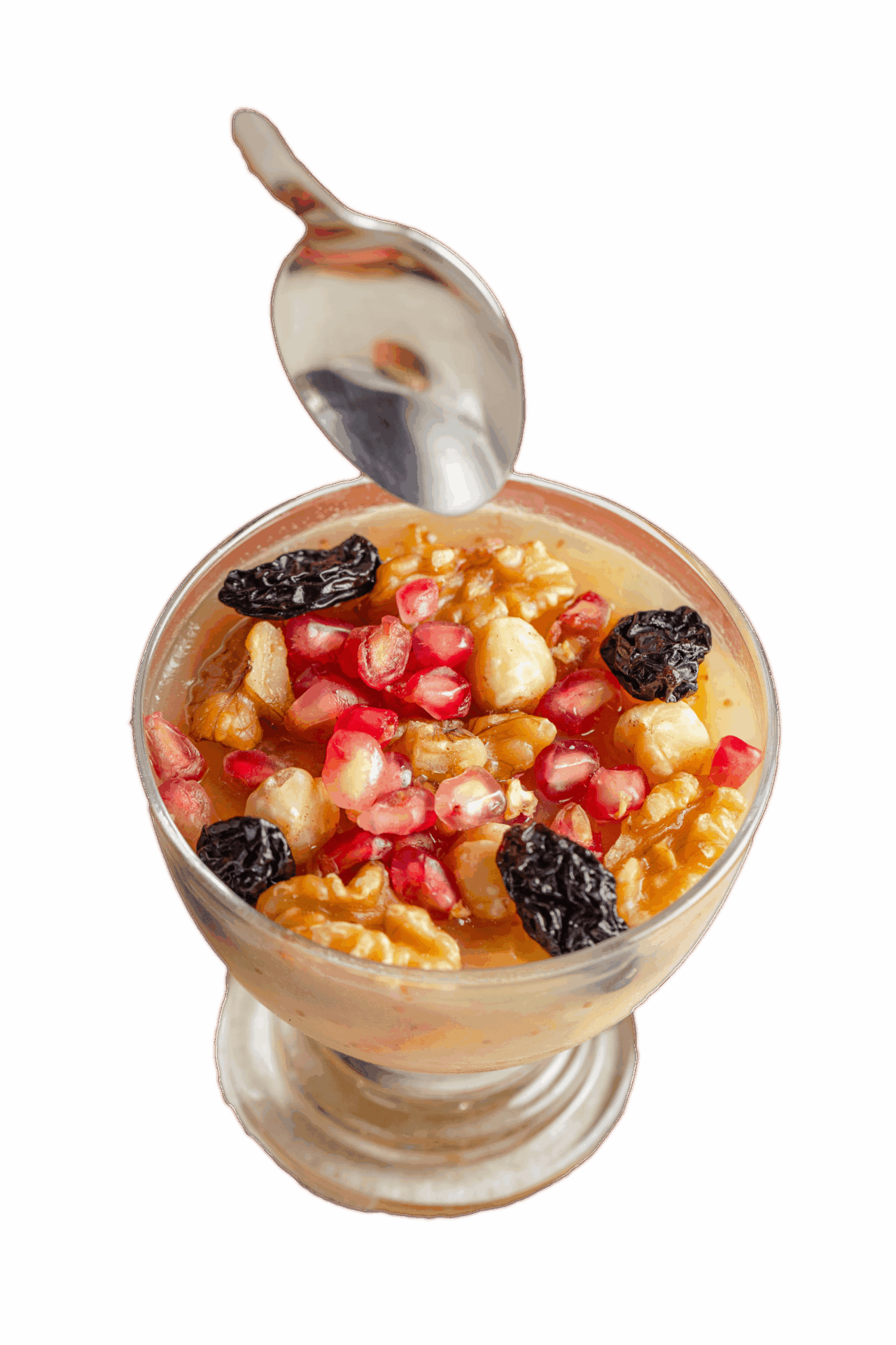 Aşure – dessert traditionnel ottoman aux céréales et fruits secs