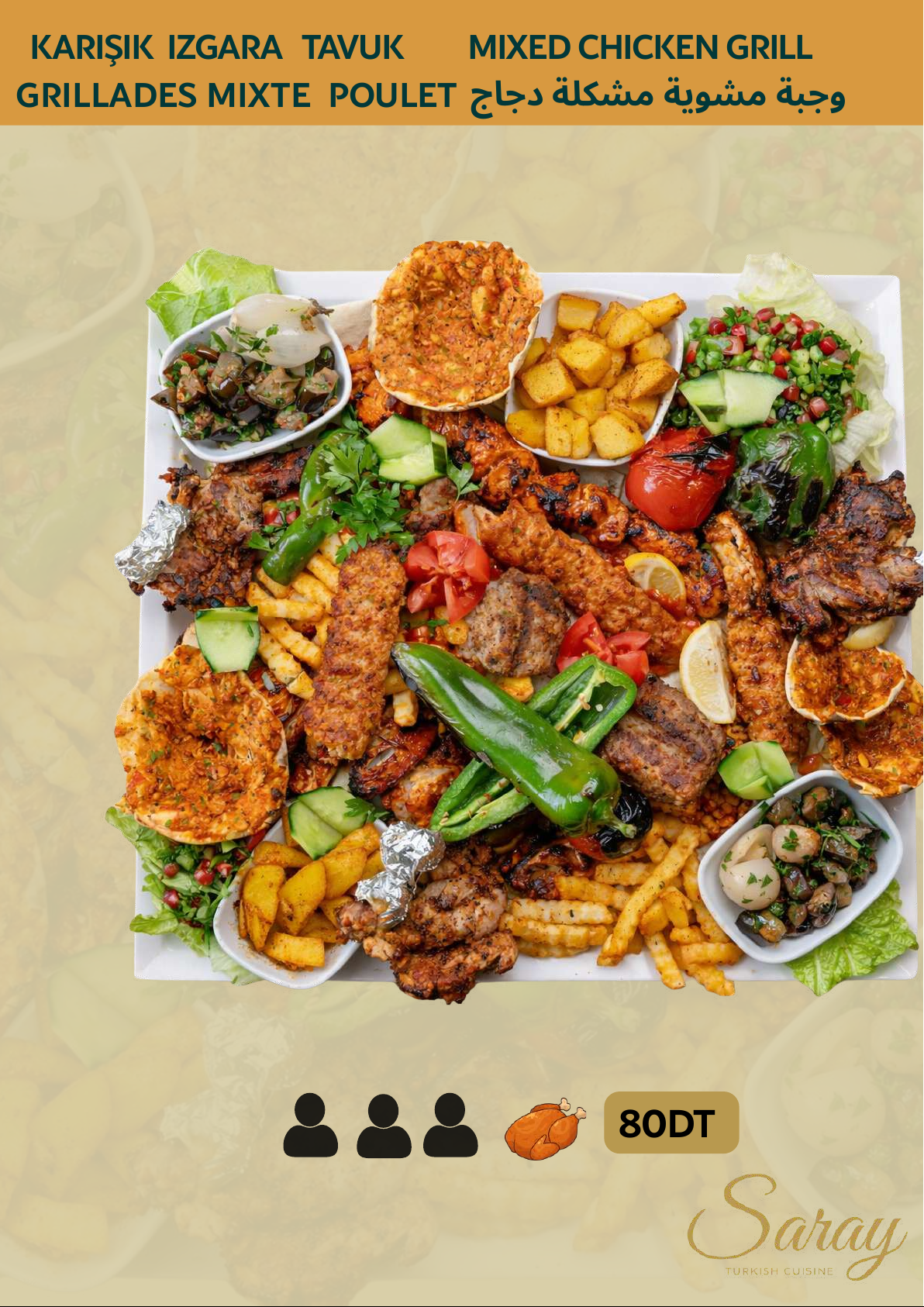 Menu Saray - Poulet 5